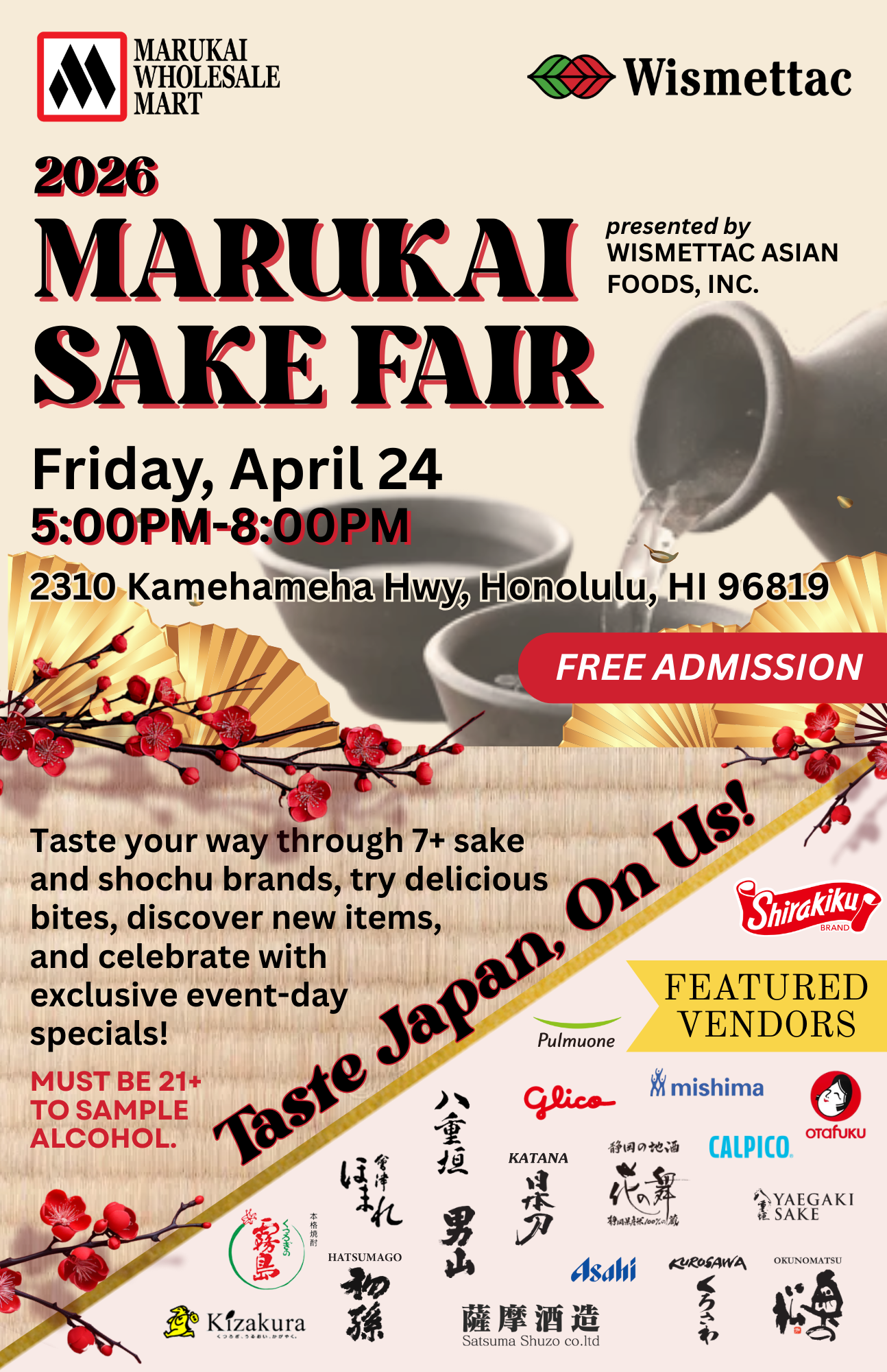 2026 Marukai Sake Fair