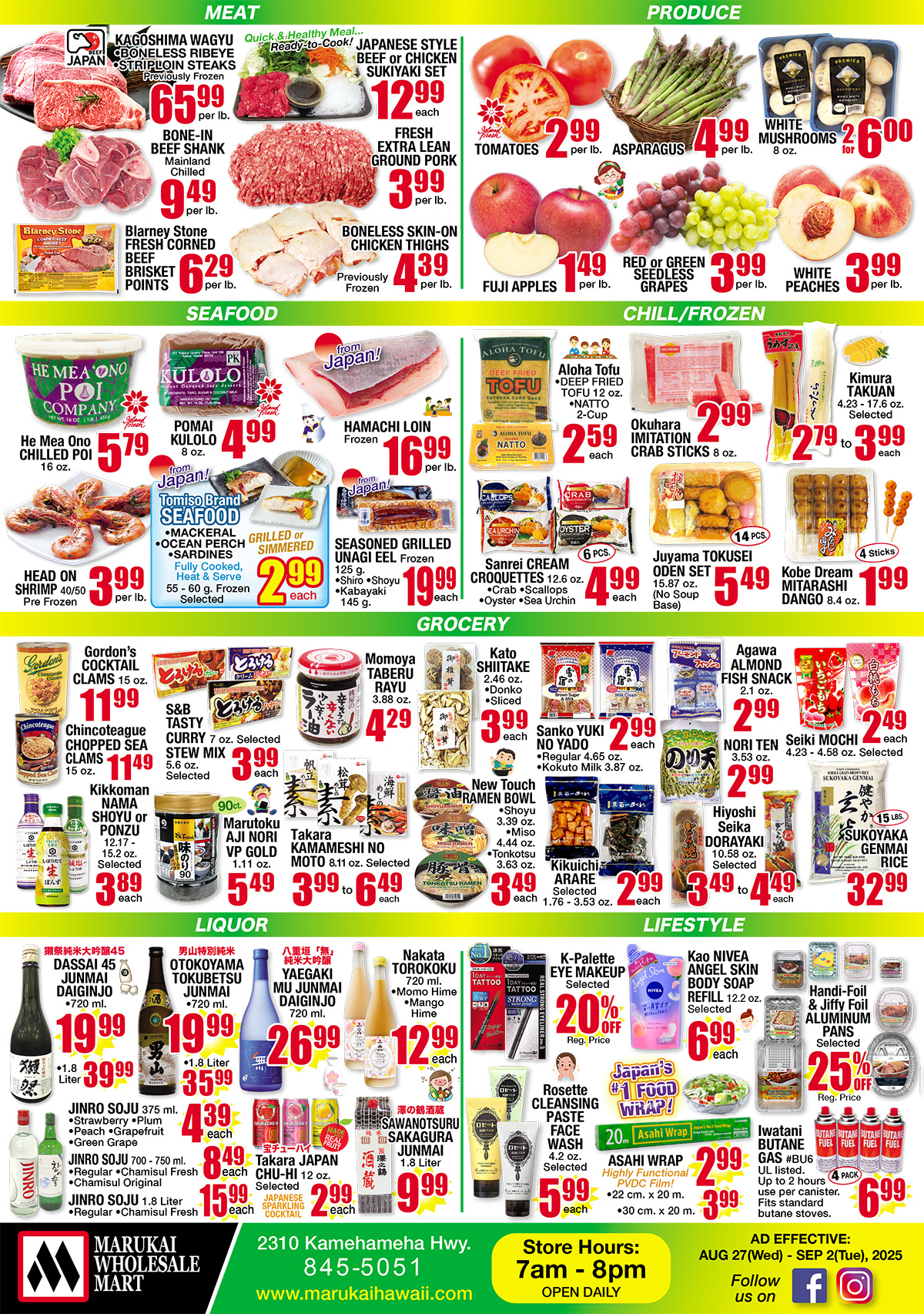 Weekly Flyer Wed, August 27, 2025 - Tue, September 02, 2025	
