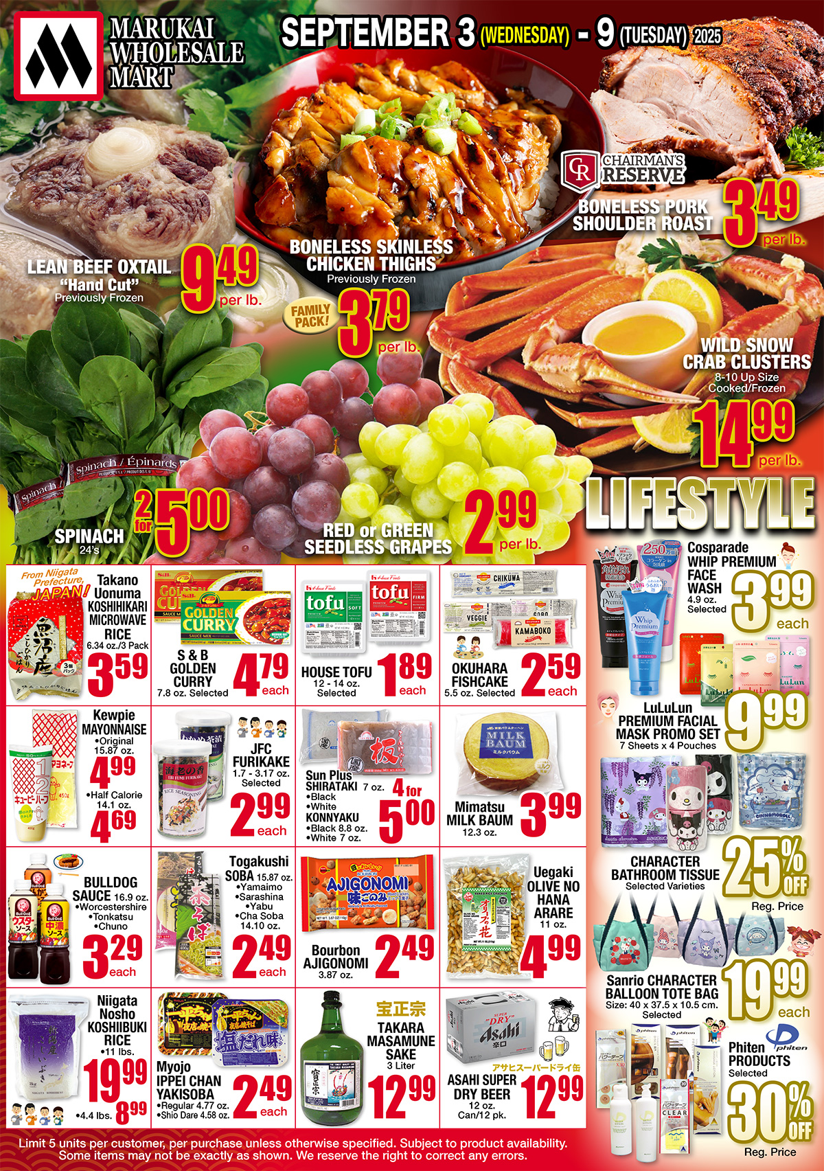 Weekly Flyer Wed, September 03, 2025 - Tue, September 09, 2025