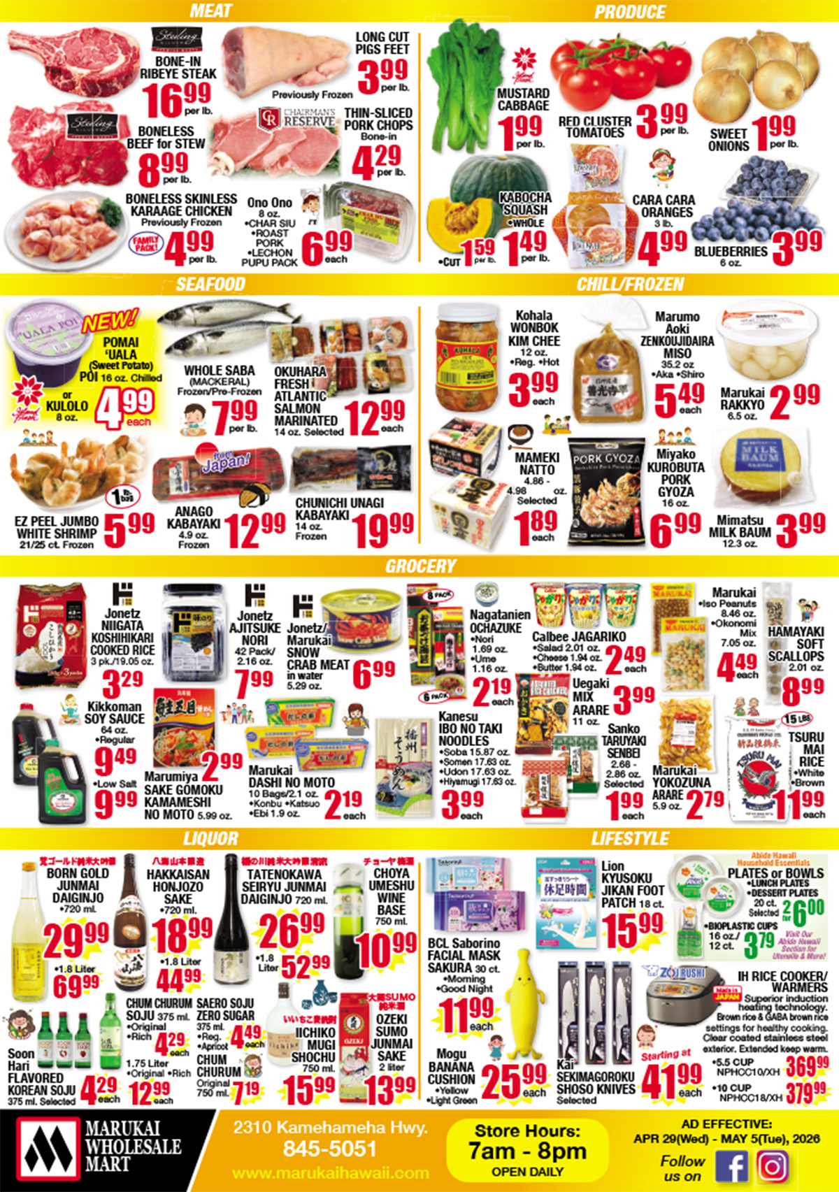 Weekly Flyer Wed, Apr 29, 2026 - Tue, May 05, 2026