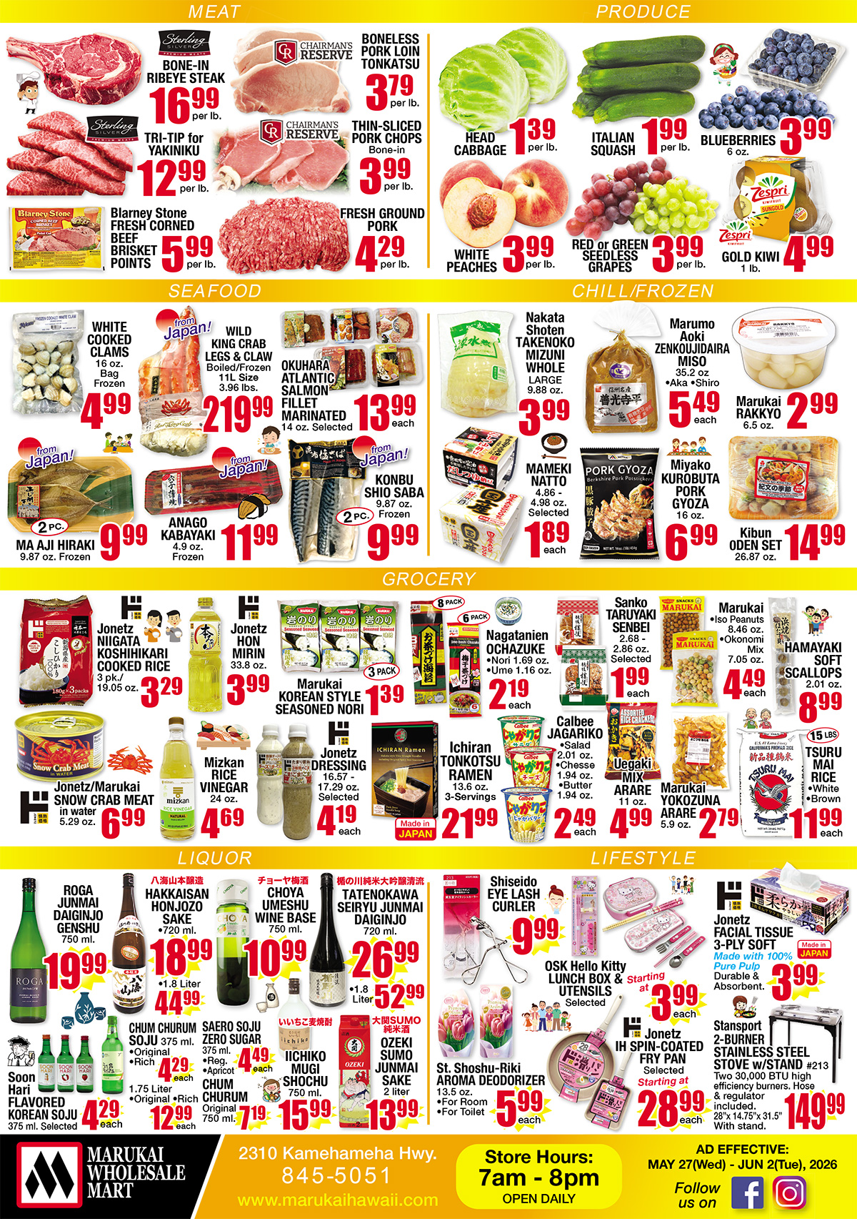 Weekly Flyer Wed, May 27, 2026 - Tue, Jun 02, 2026