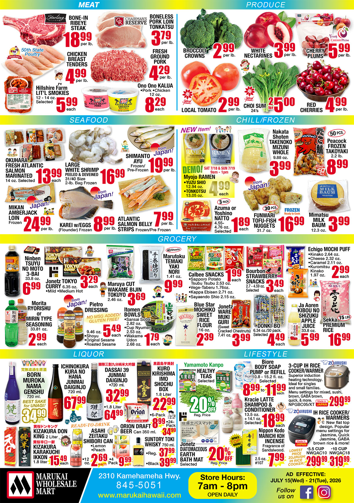 Weekly Flyer Wed, Jul 15, 2026 - Tue, Jul 21, 2026