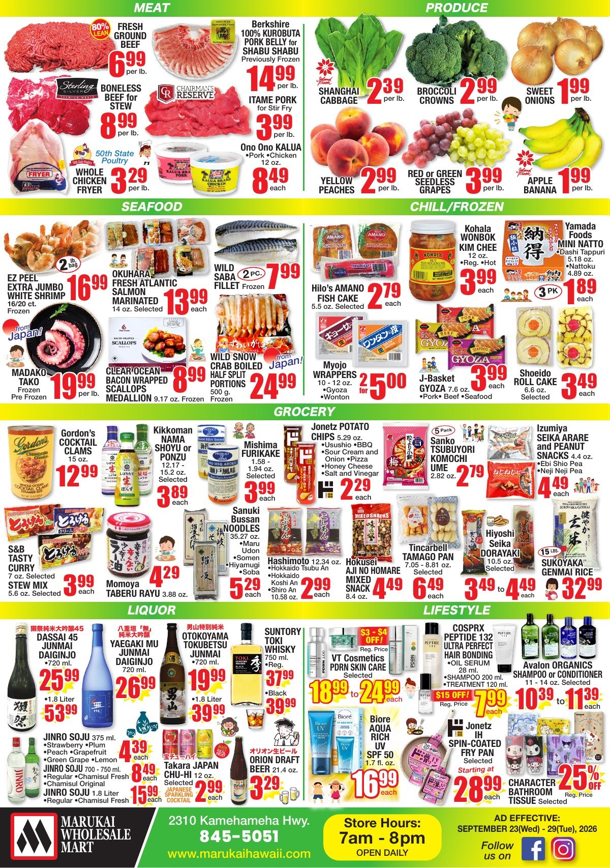 Weekly Flyer Wed, Sep 23, 2026 - Tue, Sep 29, 2026
