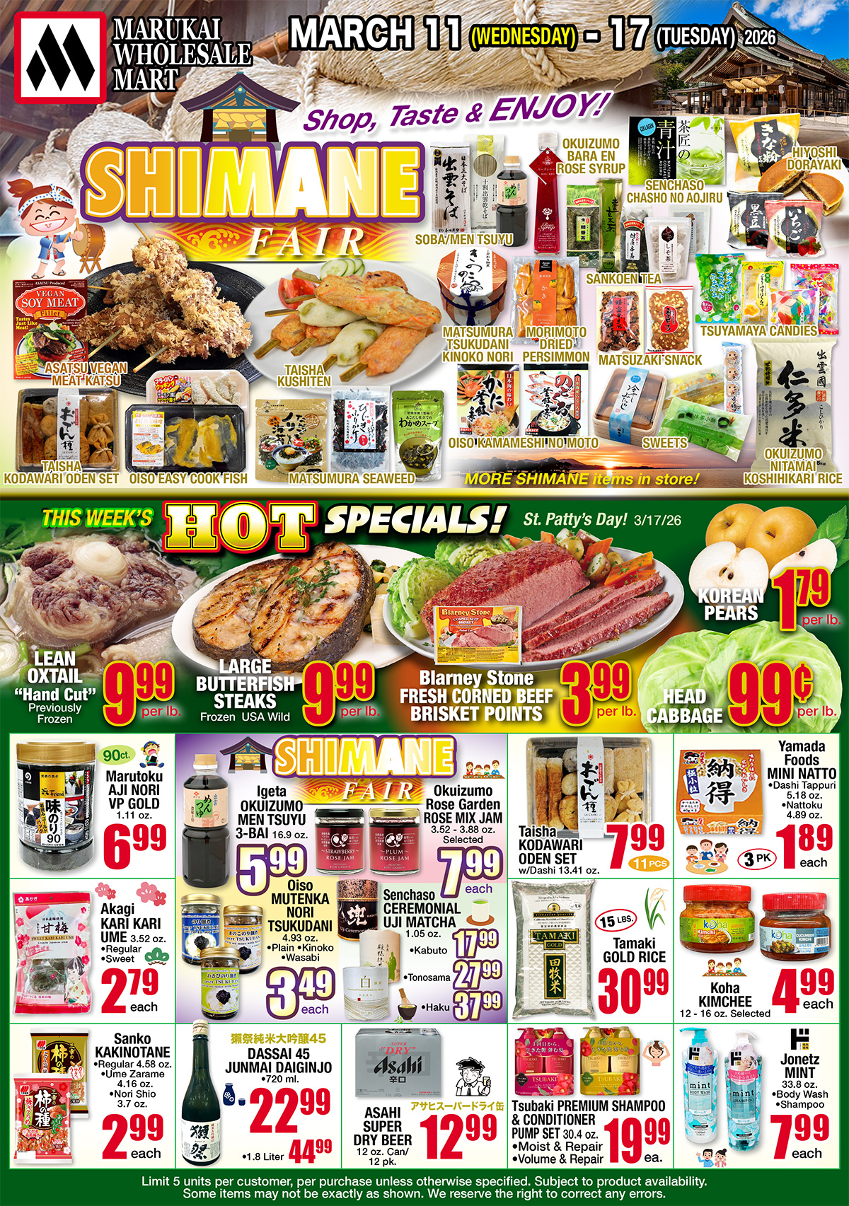 Weekly Flyer Wed, Mar 11, 2026 - Tue, Mar 17, 2026
