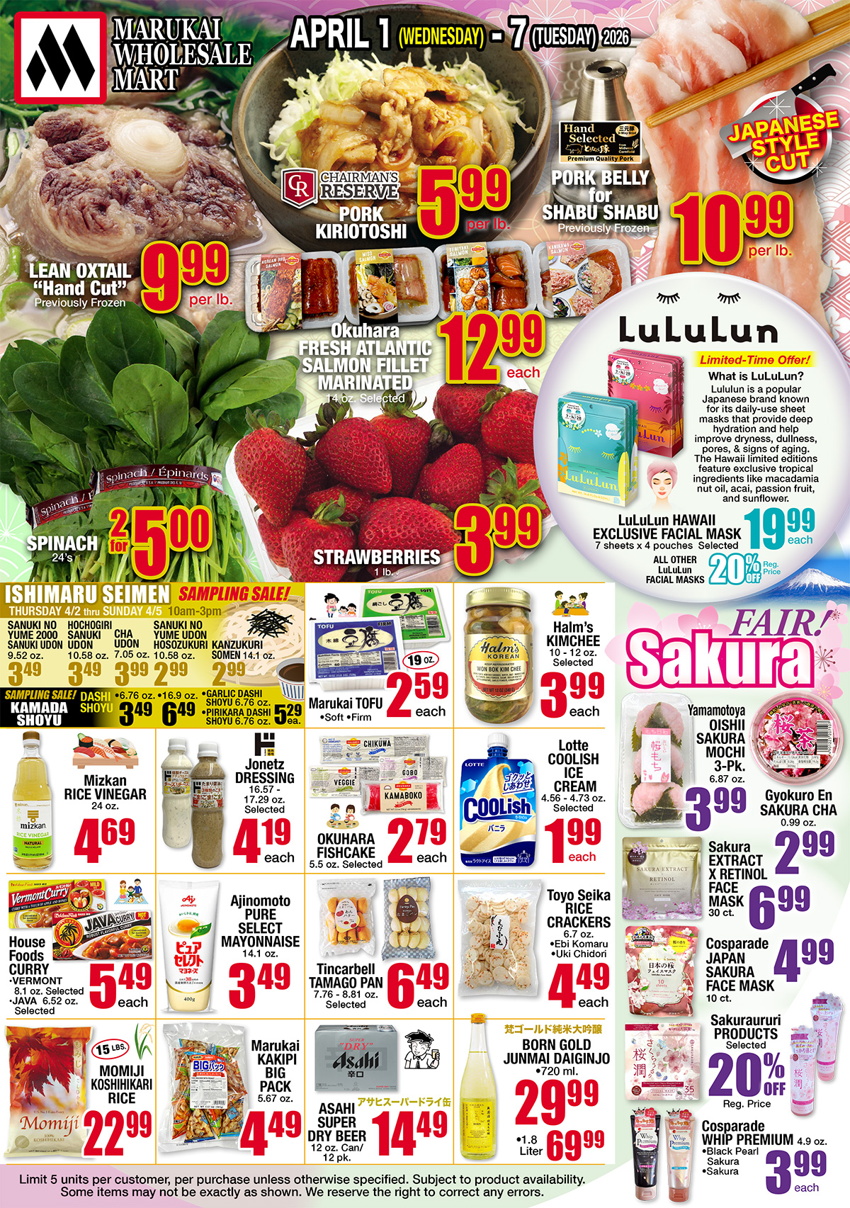 Weekly Flyer Wed, Apr 01, 2026 - Tue, Apr 07, 2026