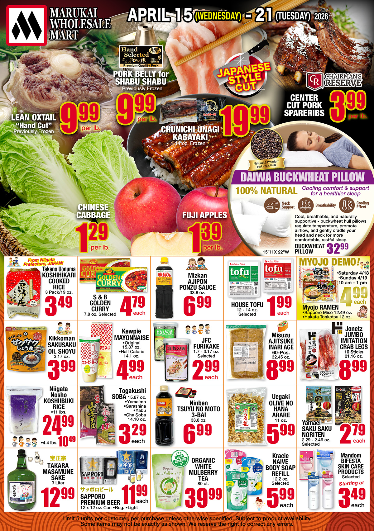 Weekly Flyer Wed, Apr 15, 2026 - Tue, Apr 21, 2026
