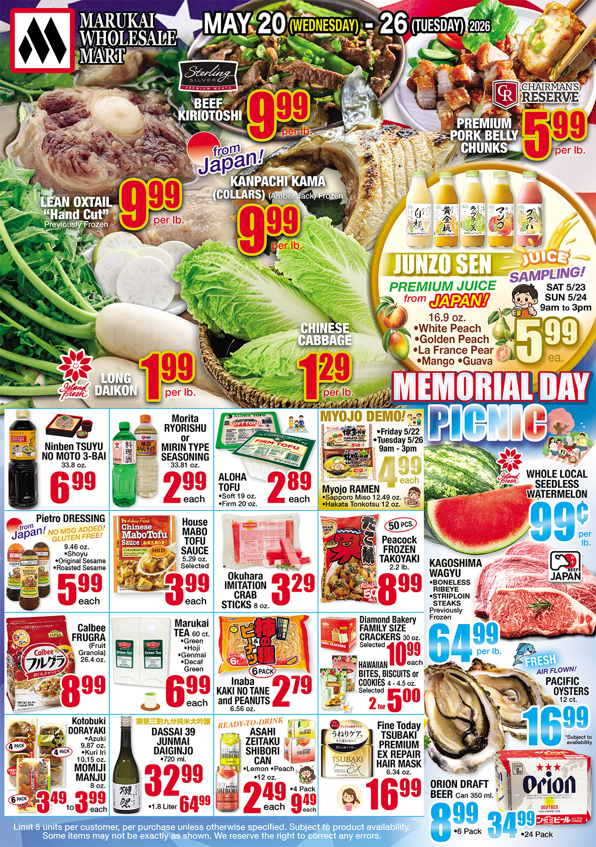 Weekly Flyer Wed, May 20, 2026 - Tue, May 26, 2026