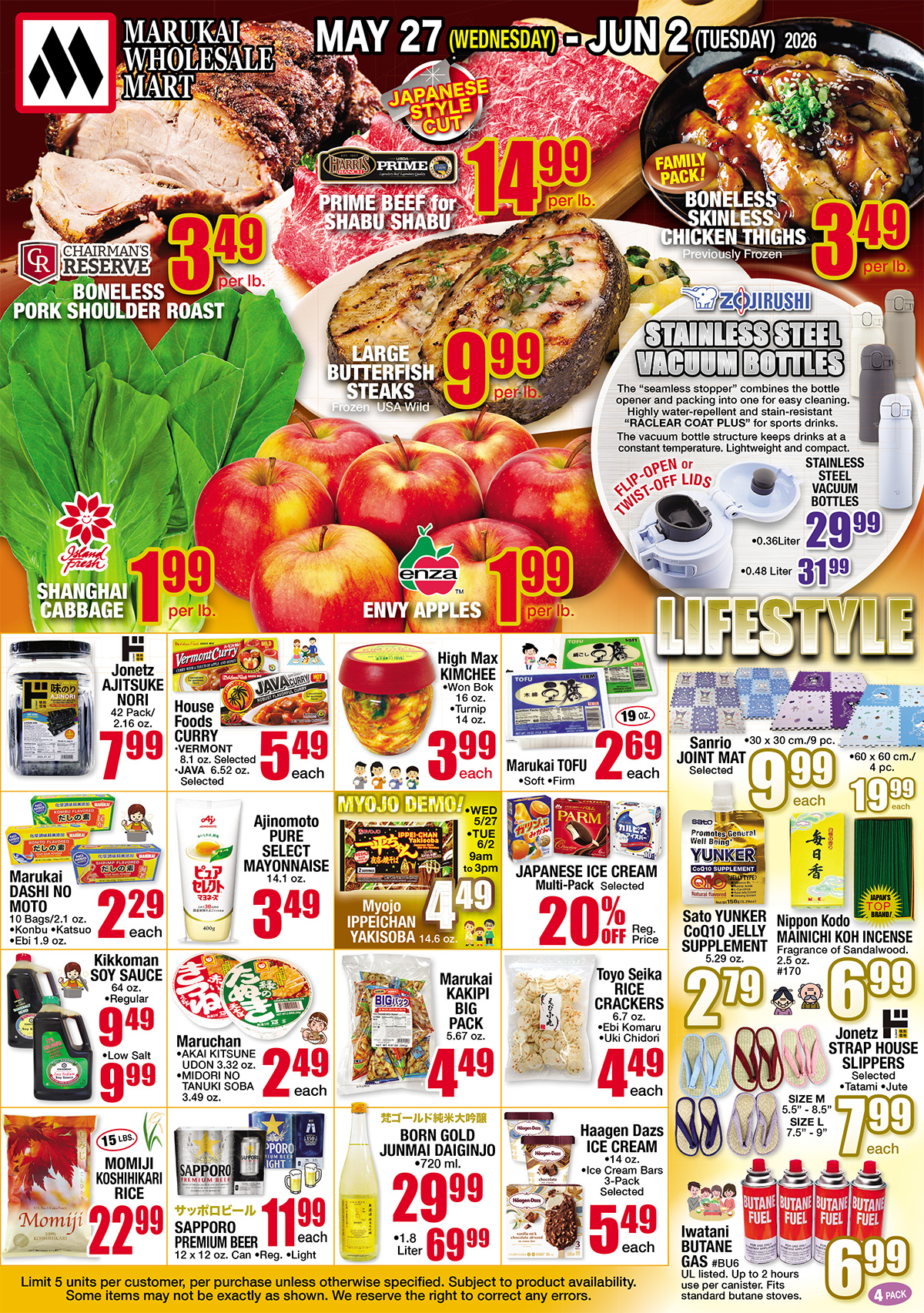 Weekly Flyer Wed, May 27, 2026 - Tue, Jun 02, 2026