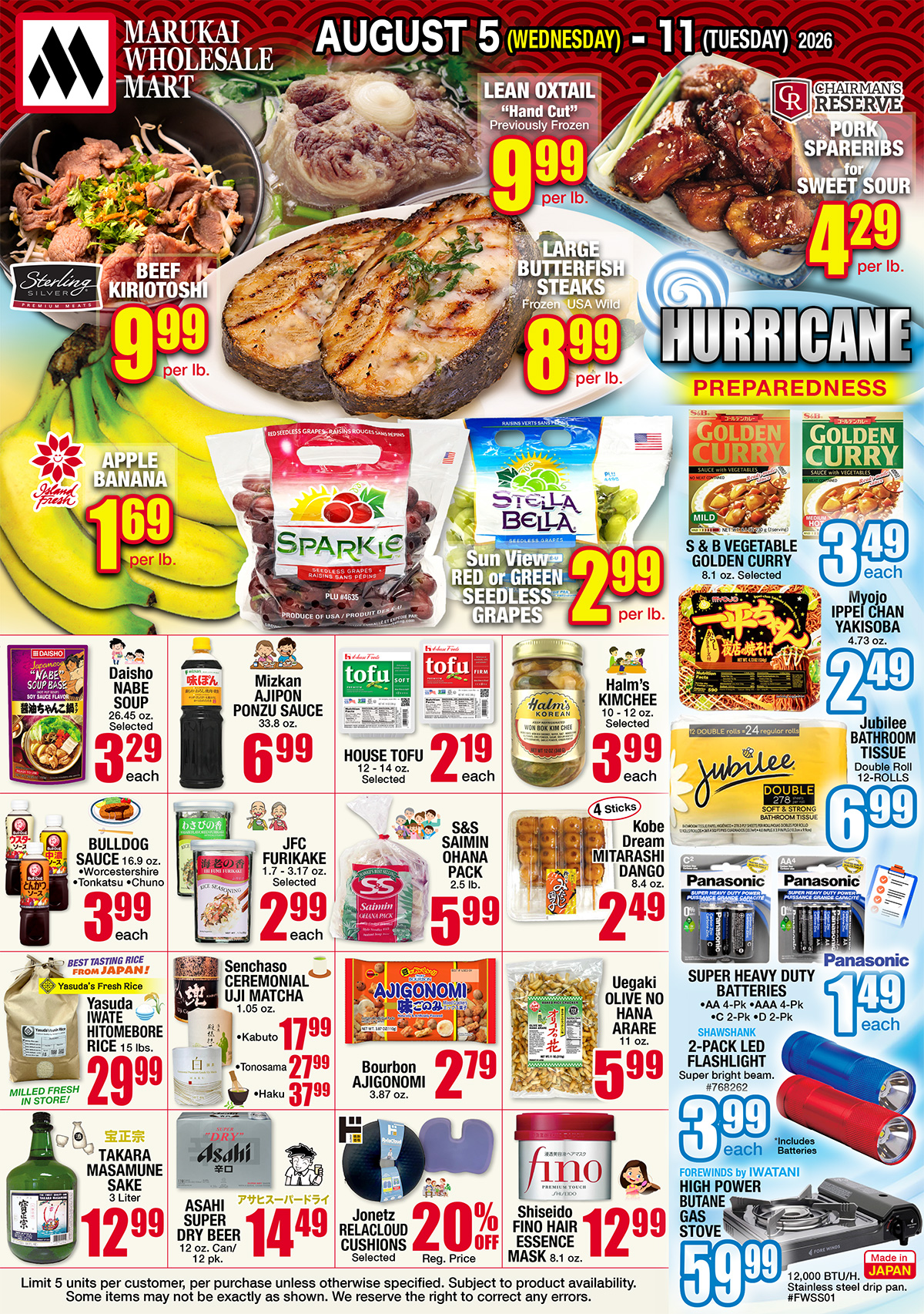 Weekly Flyer Wed, Aug 05, 2026 - Tue, Aug 11, 2026
