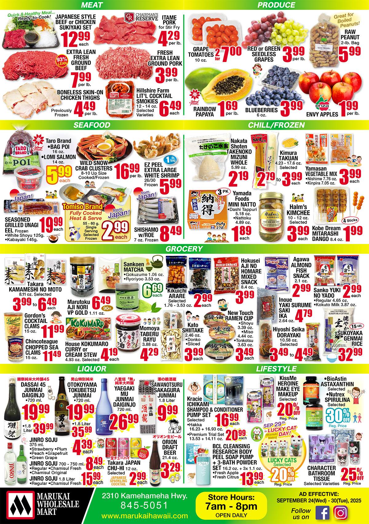 Weekly Flyer Wed, September 24, 2025 - Tue, September 30, 2025