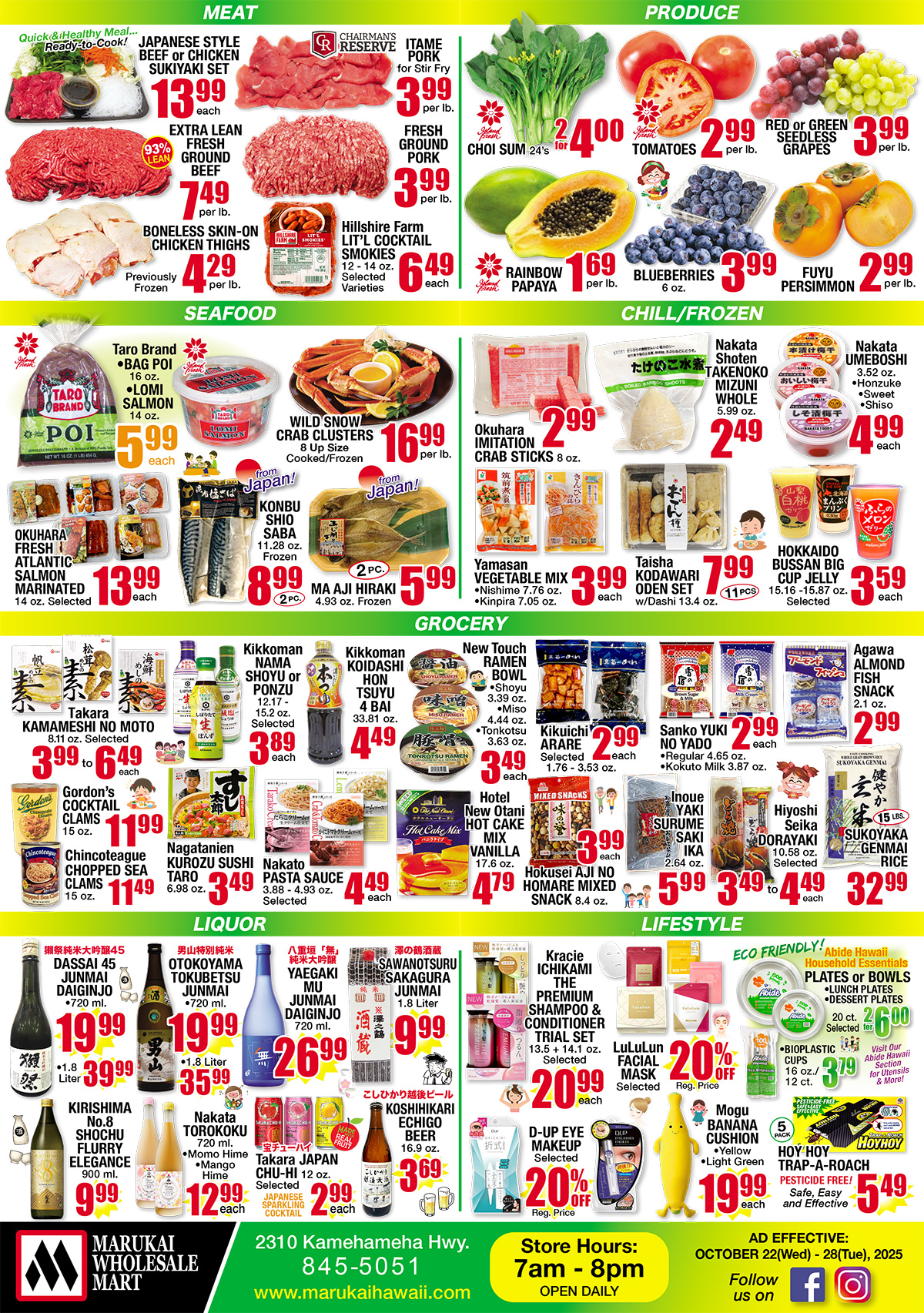 Weekly Flyer Wed, October 22, 2025 - Tue, October 28, 2025