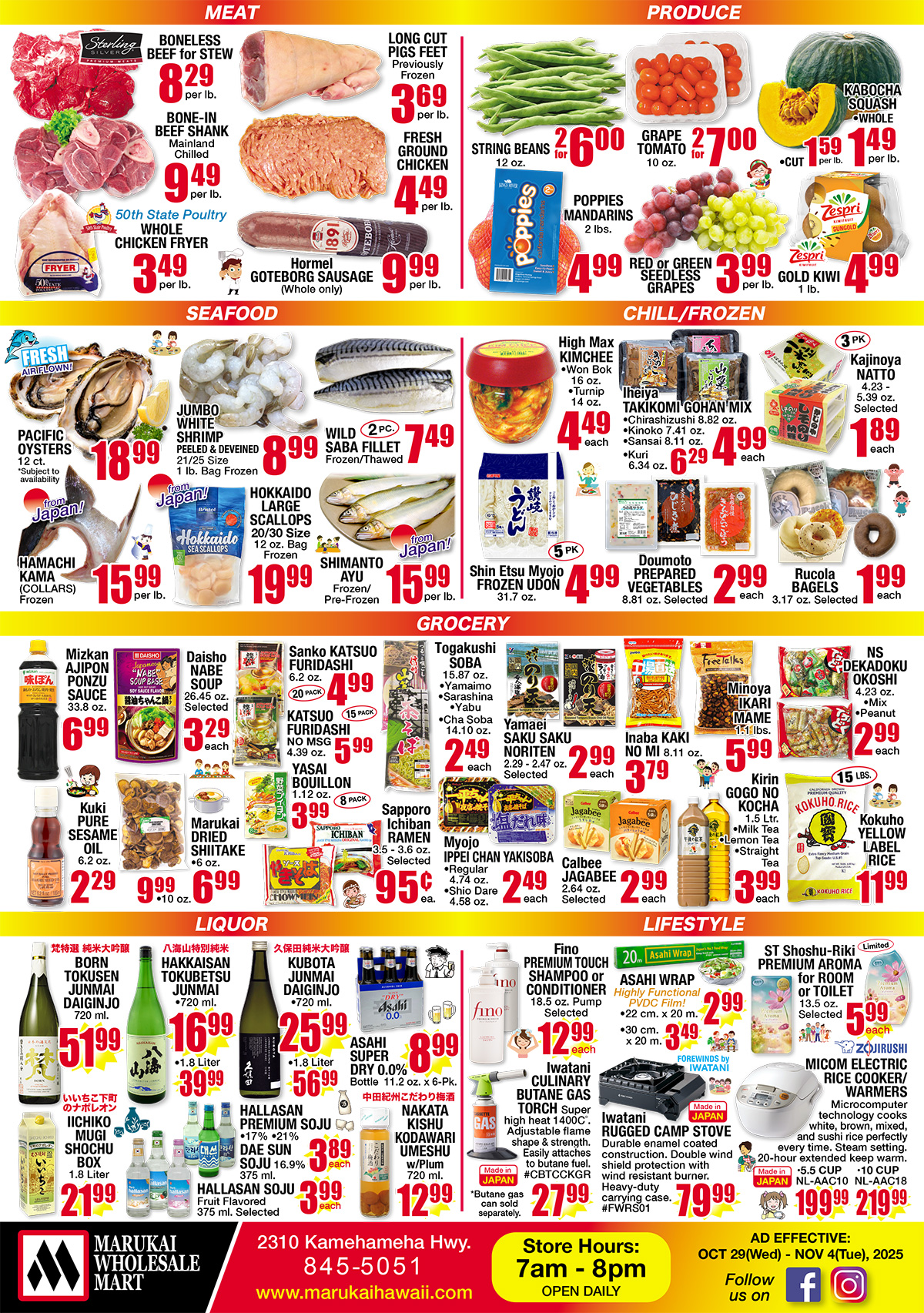 Weekly Flyer Wed, October 29, 2025 - Tue, November 04, 2025