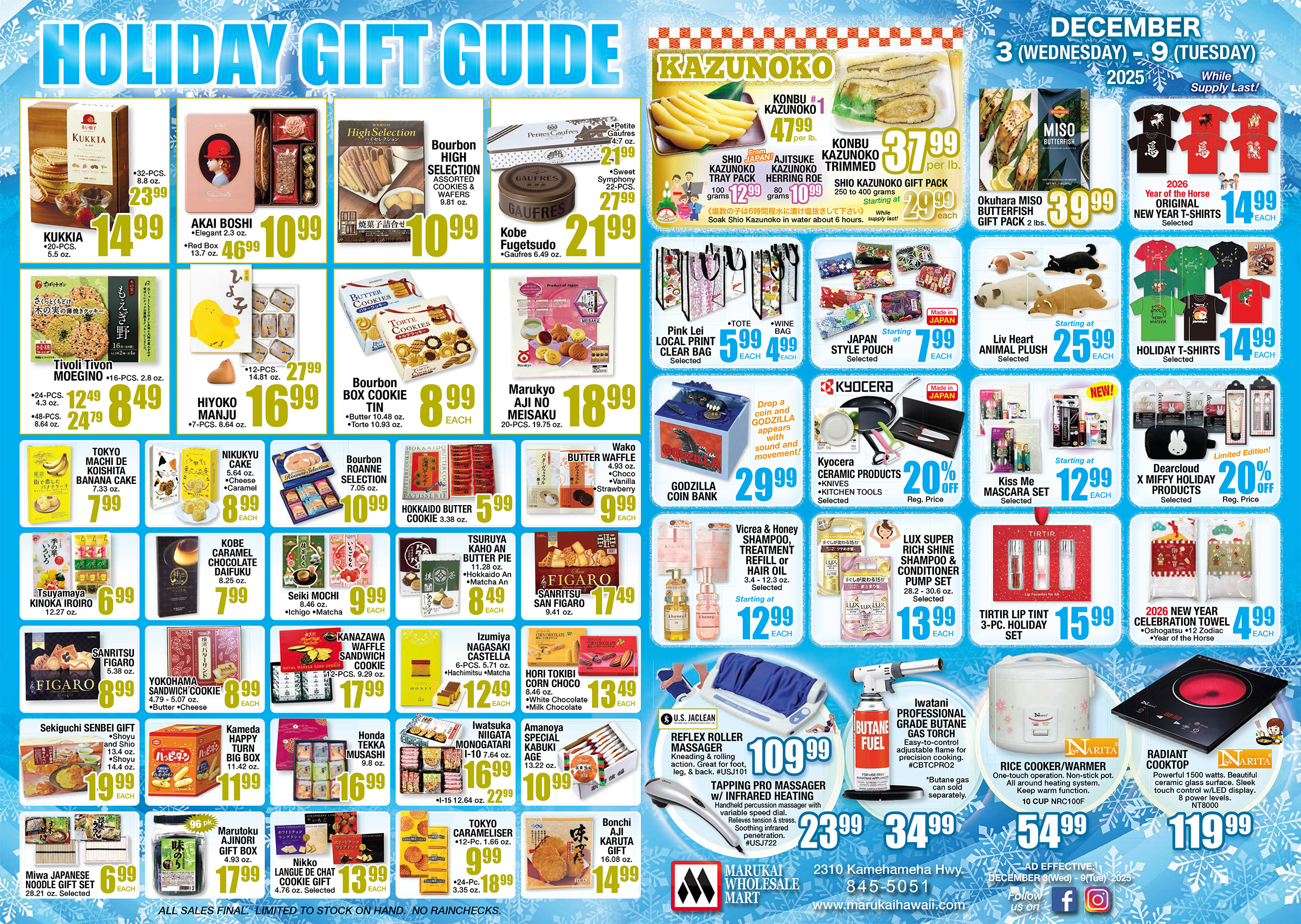 Weekly Flyer Wed, December 03, 2025 - Tue, December 09, 2025