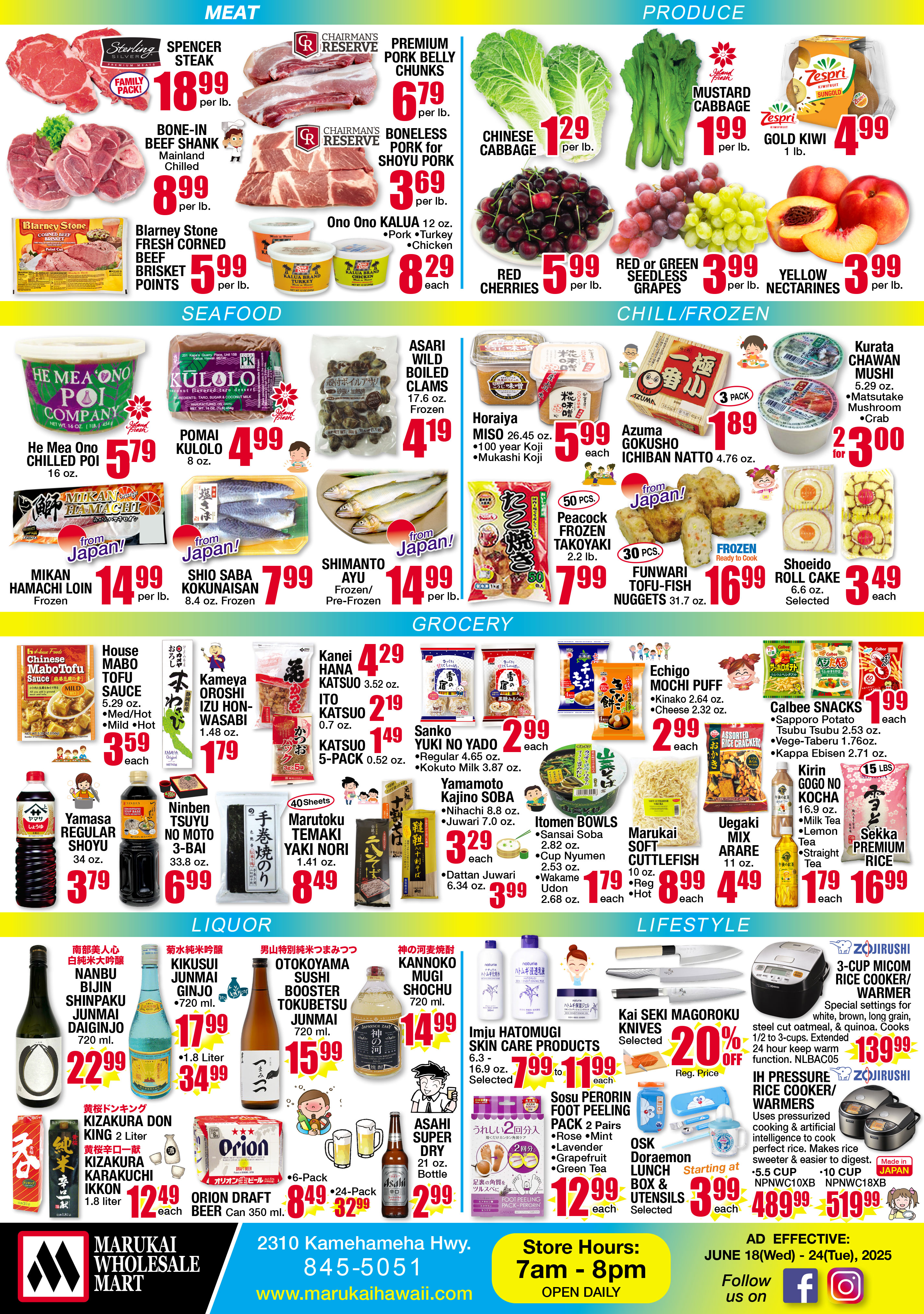 Weekly Flyer Wed, June 18, 2025 - Tues, June 24, 2025