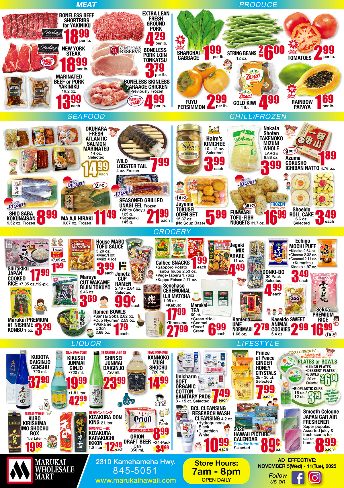 Weekly Flyer Wed, November 05, 2025 - Tue, November 11, 2025