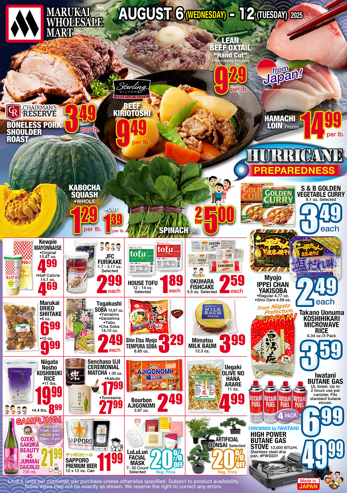 Weekly Flyer Wed, August 06, 2025 - Tues, August 12, 2025
