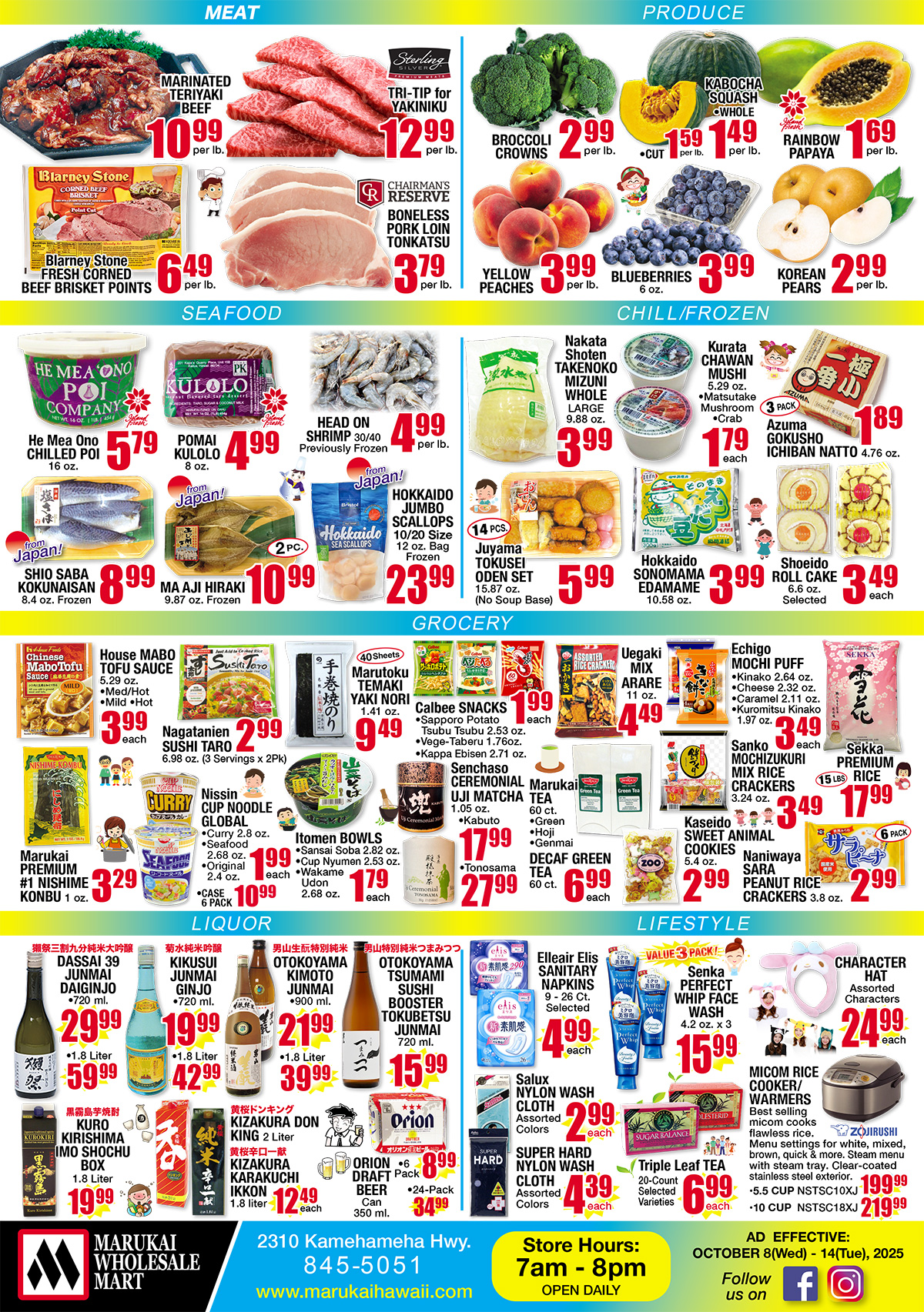 Weekly Flyer Wed, October 08, 2025 - Tue, October 14, 2025