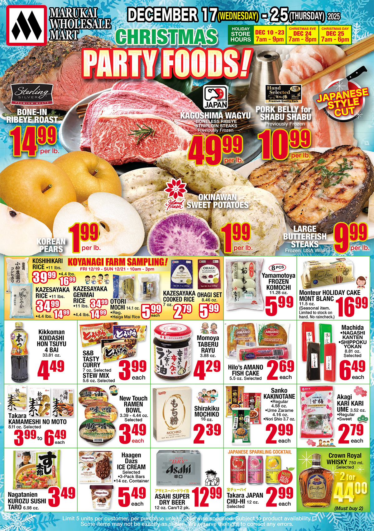Weekly Flyer Wed, Dec 17, 2025 - Thu, Dec 25, 2025