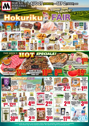 Weekly Flyer Wed, August 27, 2025 - Tue, September 02, 2025	