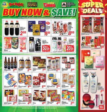 Buy Now and Save Flyer Wed, Oct 1, 2025 - Tue, Oct 28, 2025