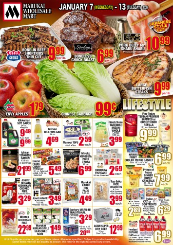 Weekly Flyer Wed, Jan 07, 2026 - Tue, Jan 13, 2026