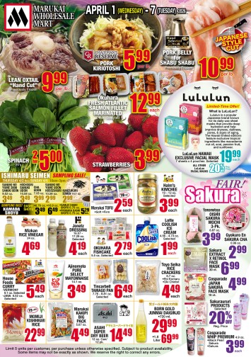 Weekly Flyer Wed, Apr 01, 2026 - Tue, Apr 07, 2026