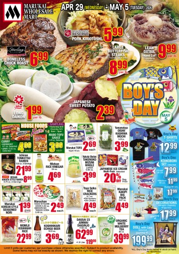 Weekly Flyer Wed, Apr 29, 2026 - Tue, May 05, 2026