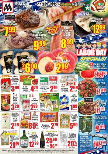 Weekly Flyer Wed, Sep 2, 2026 - Tue, Sep 8, 2026
