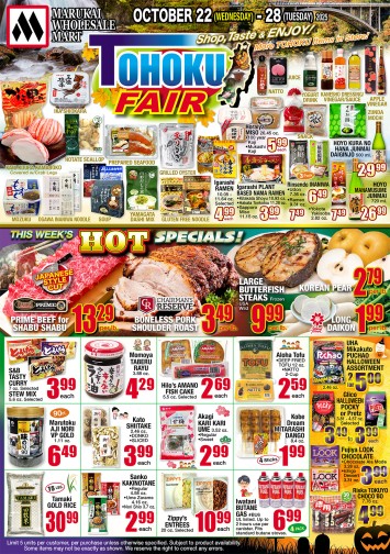 Weekly Flyer Wed, October 22, 2025 - Tue, October 28, 2025