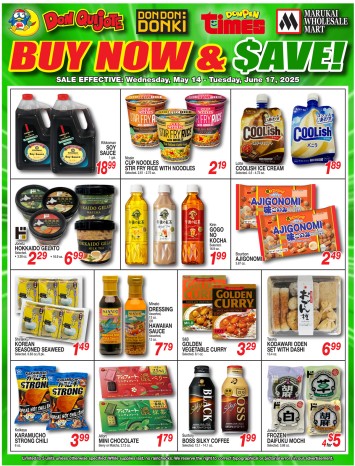 Weekly Flyer Wed, May 14, 2025 - Tues, June 17, 2025