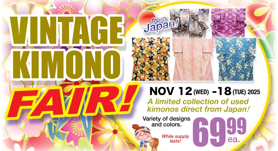VINTAGE KIMONO FAIR